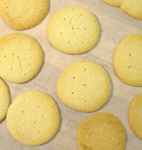 Nygräddade shortbread