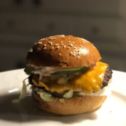 Smashed burger