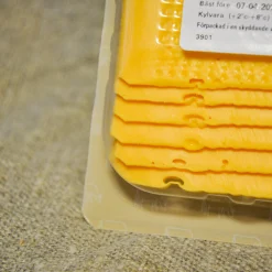 Foto på Väddös hamburgercheddar