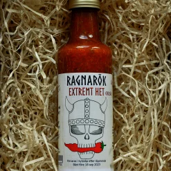 Produktfoto het chilisås Ragnarök