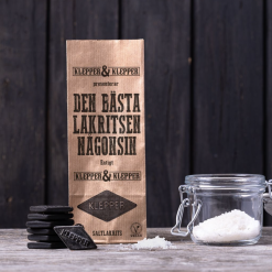 en påse underbar salt lakrits